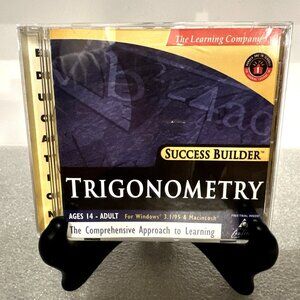 Trigonometry The Learning Company Success Builder CD-ROM Windows 95 & Mac - MINT